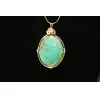 Chrysoprase pendant, Australia Prehistoric Online