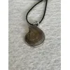 Cleoniceras  Ammonite Pendant,  18″ leather cord Prehistoric Online