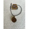 Cleoniceras  Ammonite Pendant,  18″ leather cord Prehistoric Online