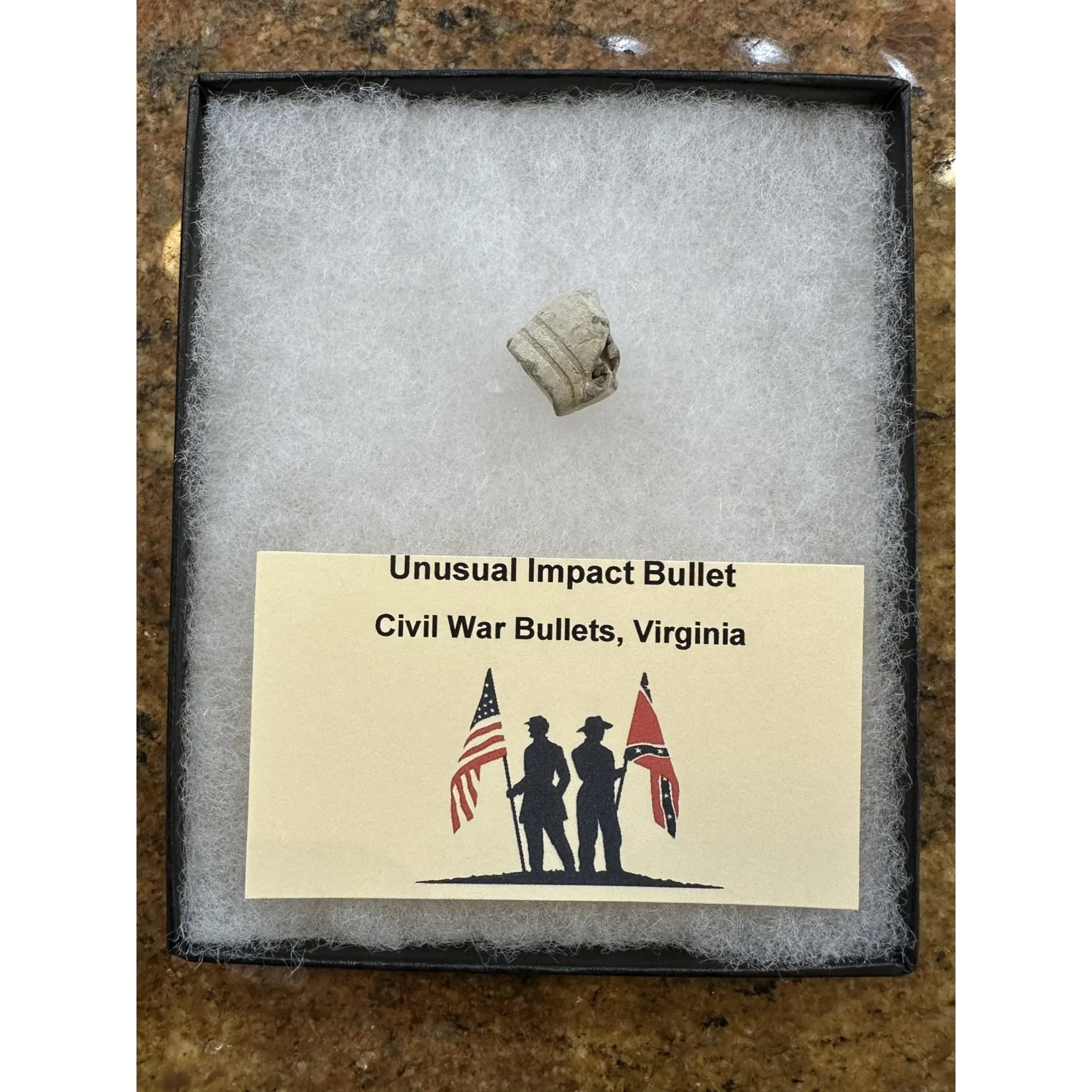 Civil War Bullet – Unusual impact, heavily compacted Prehistoric Online