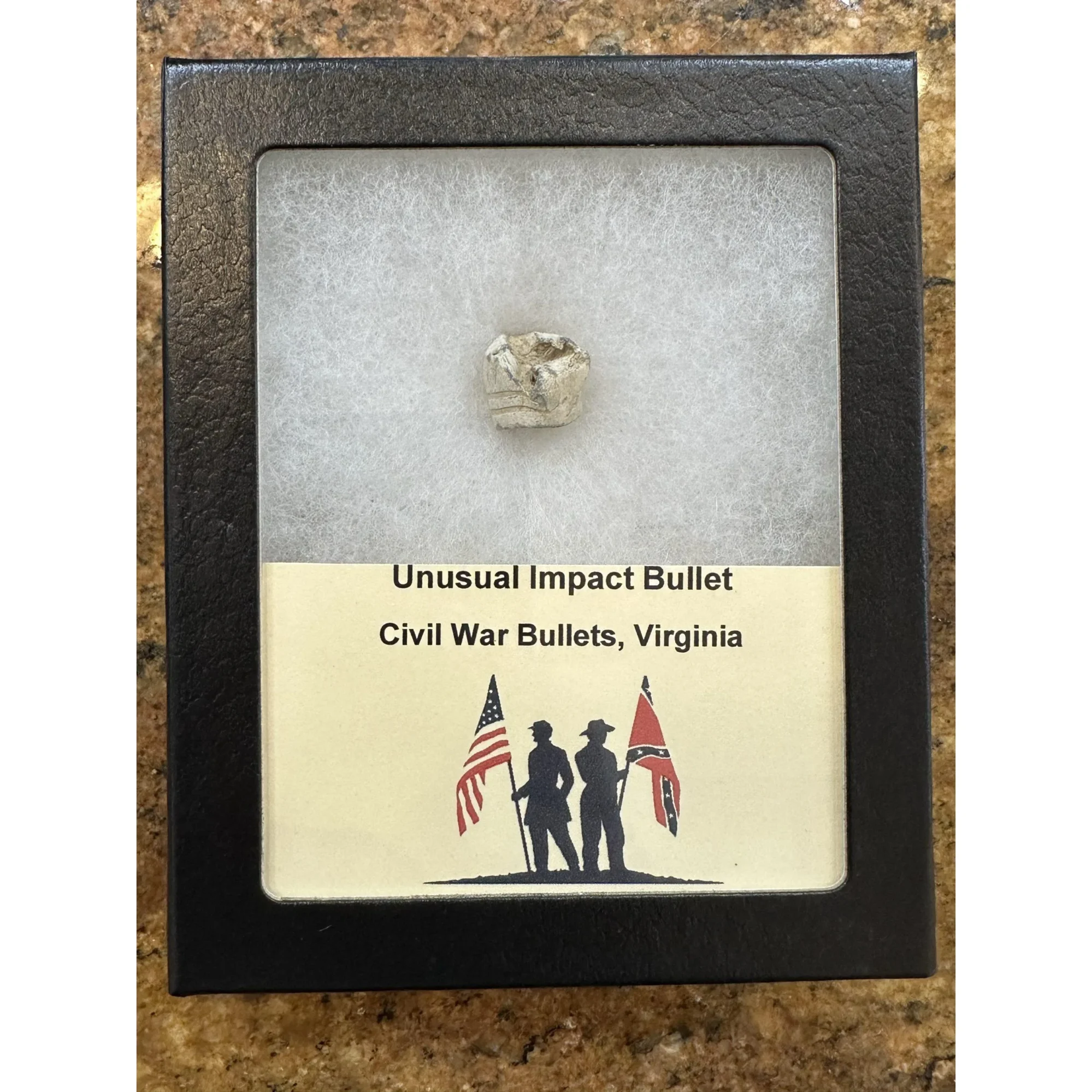 Civil War Bullet – Unusual impact, heavily compacted Prehistoric Online